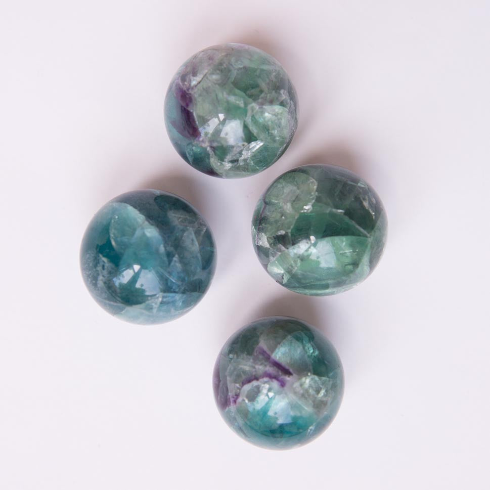 Rainbow Fluorite Sphere