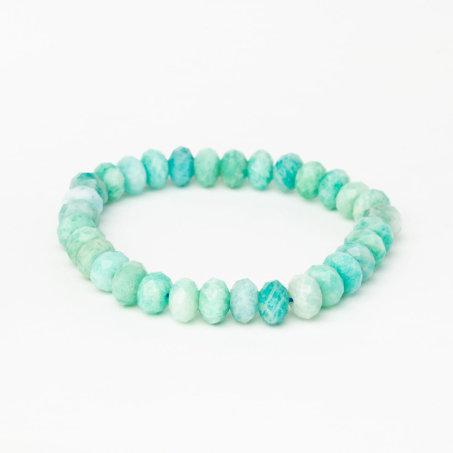 Amazonite Faceted Bracelet