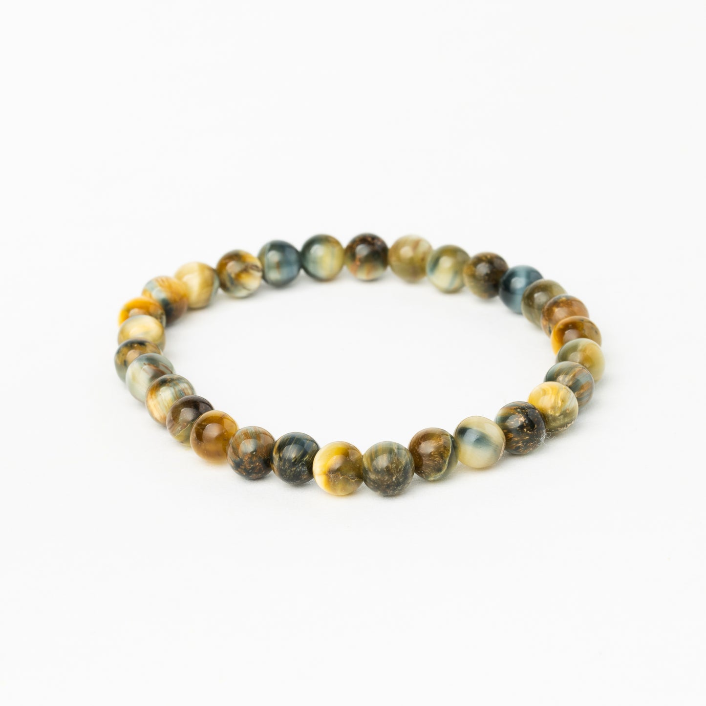 Golden Blue Tiger Eye Bracelet