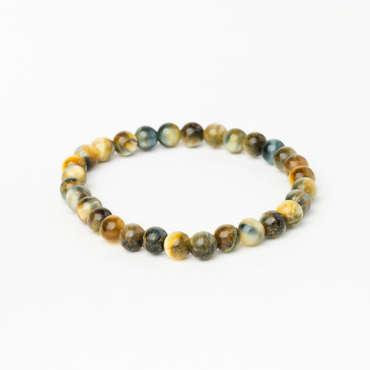 Golden Blue Tiger Eye Bracelet