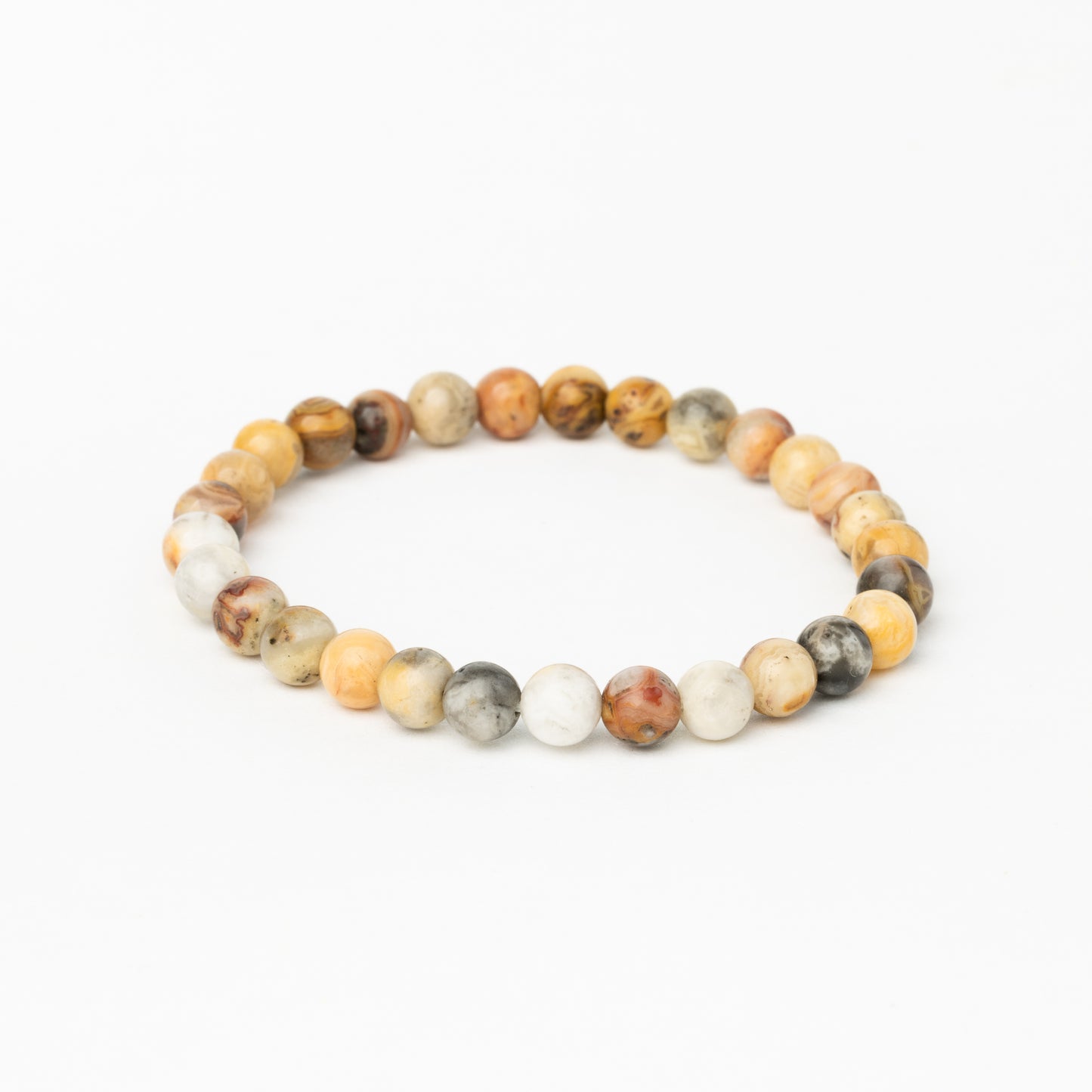 Crazy Lace Agate Bracelet