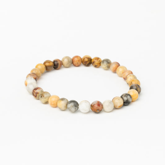 Crazy Lace Agate Bracelet