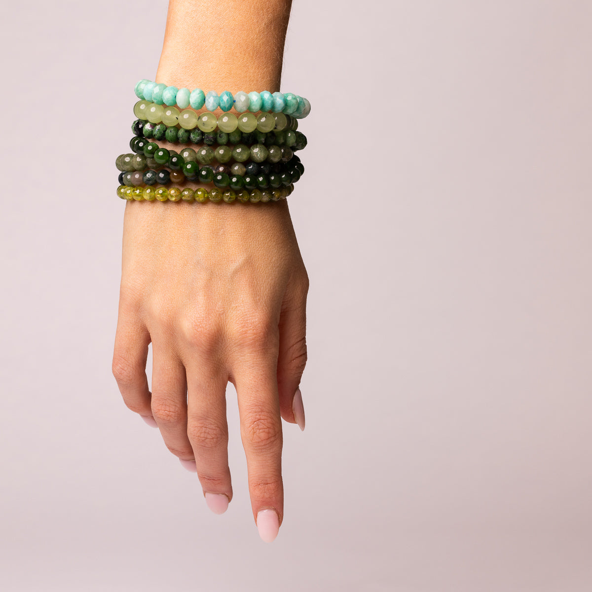 Amazonite Faceted Bracelet