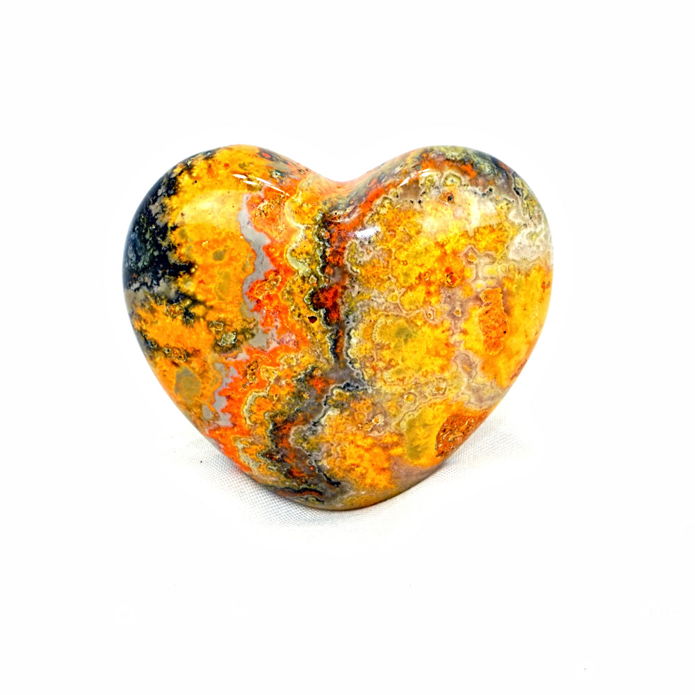 Bumble Bee Jasper Heart