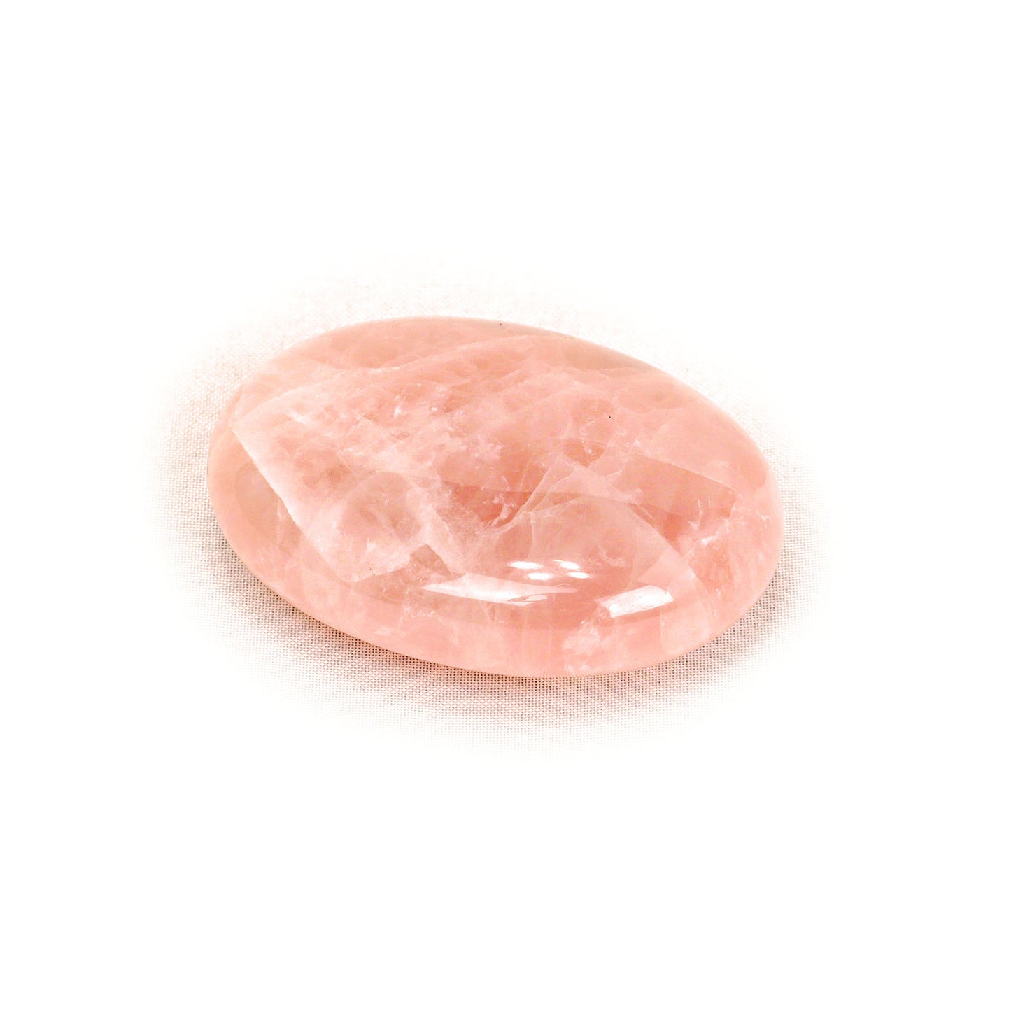 Rose Quartz Palm Stone